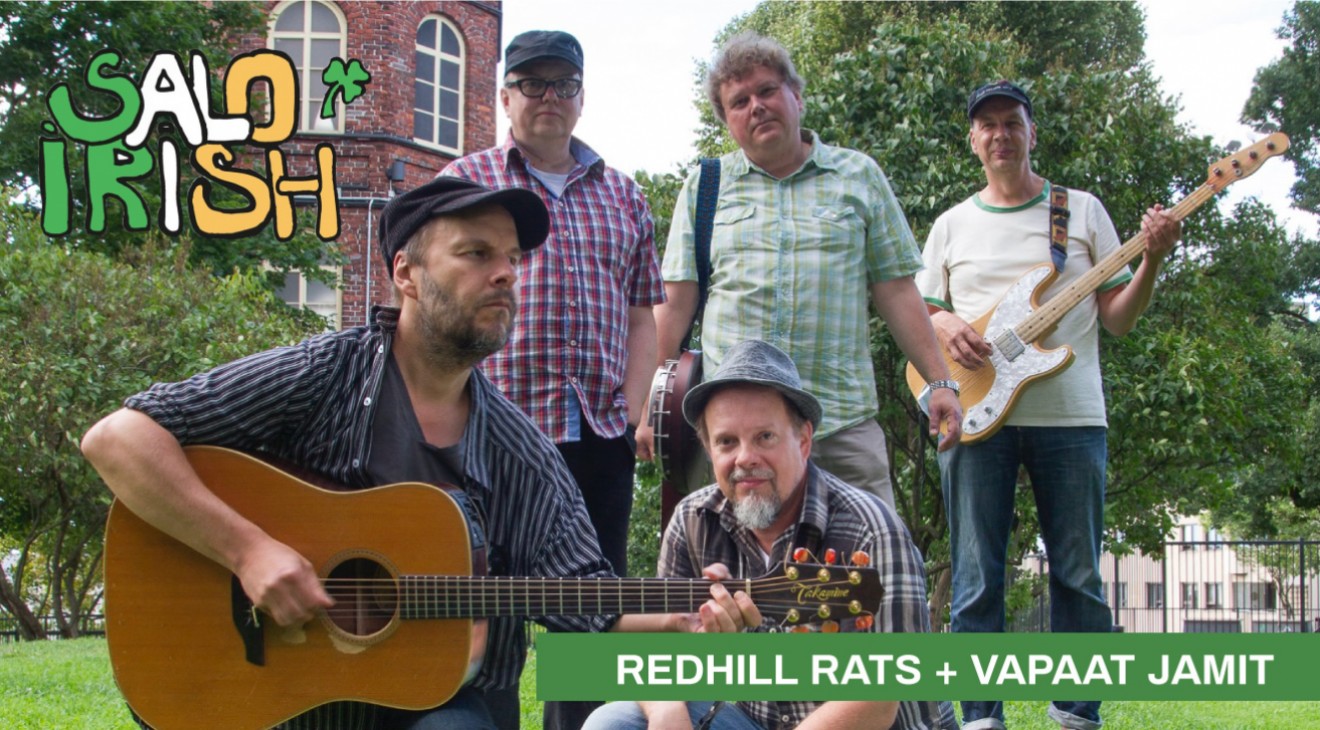 Salo Irish Festivaali - Red Hill Rats + Vapaat jamit